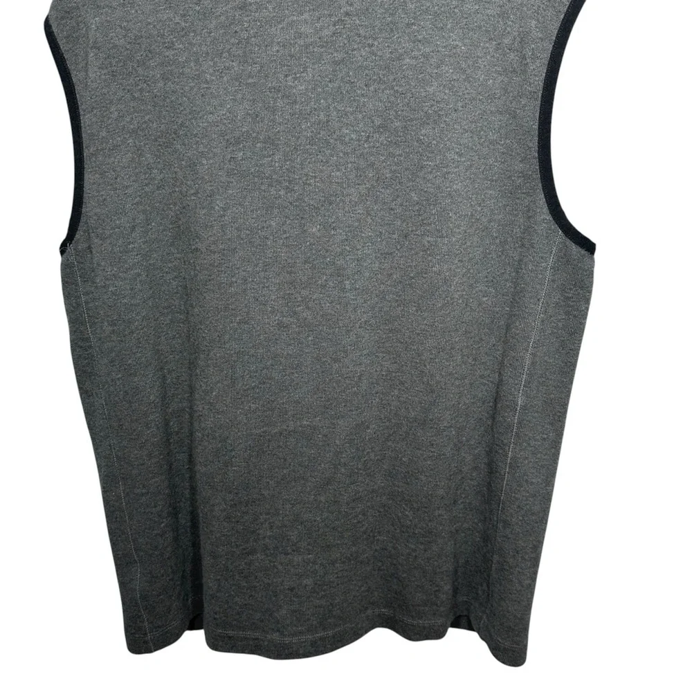 Polo Ralph Lauren Mens Vest Sz XL Gray Cotton Lightweight Pony Logo Classic‎